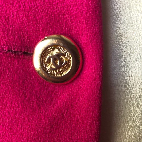 Vintage CHANEL dress pink white and black - Picture 3 of 7